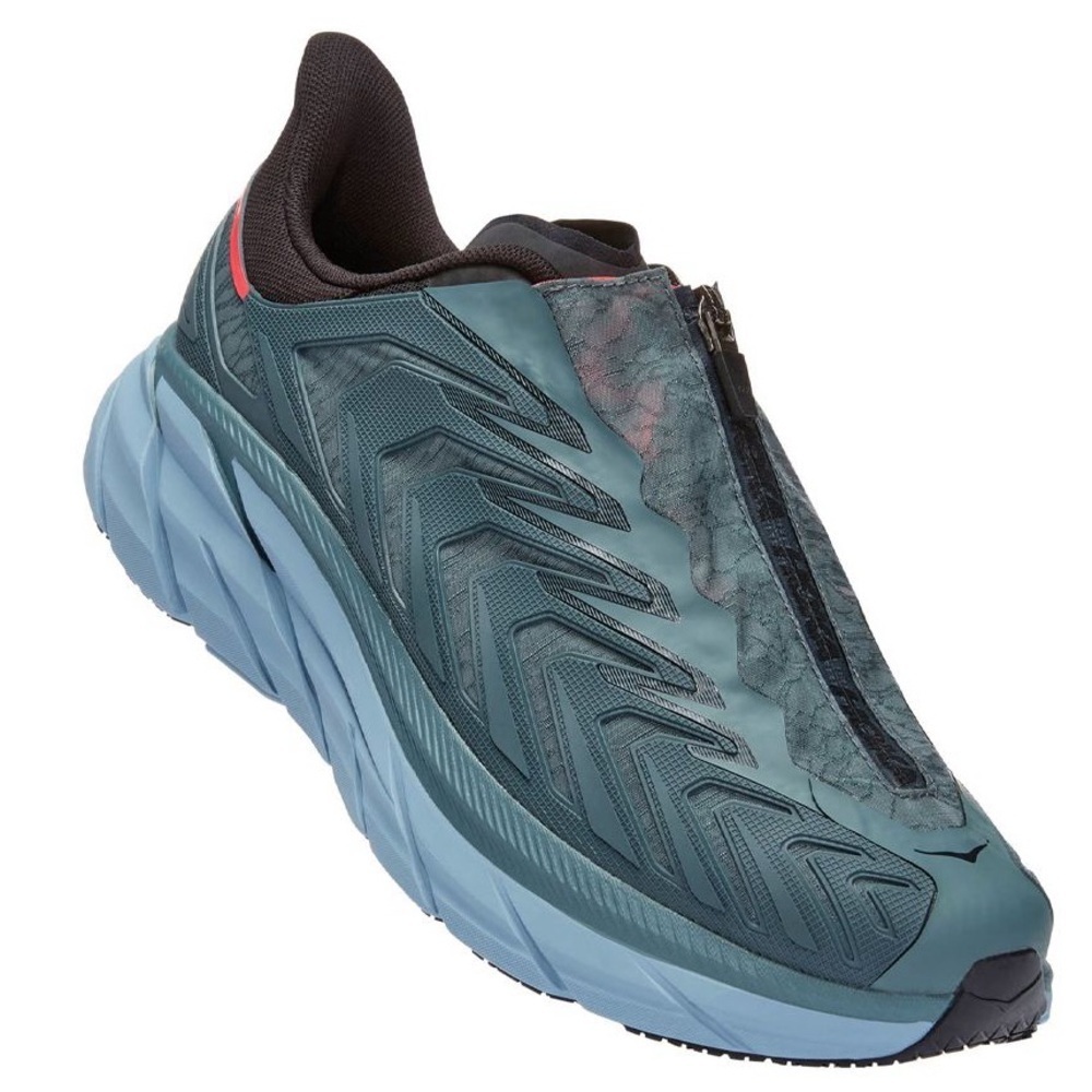 NWT Hoka Project Clifton Unisex Shoes - Lead / Navy Goblin GBBG Blue